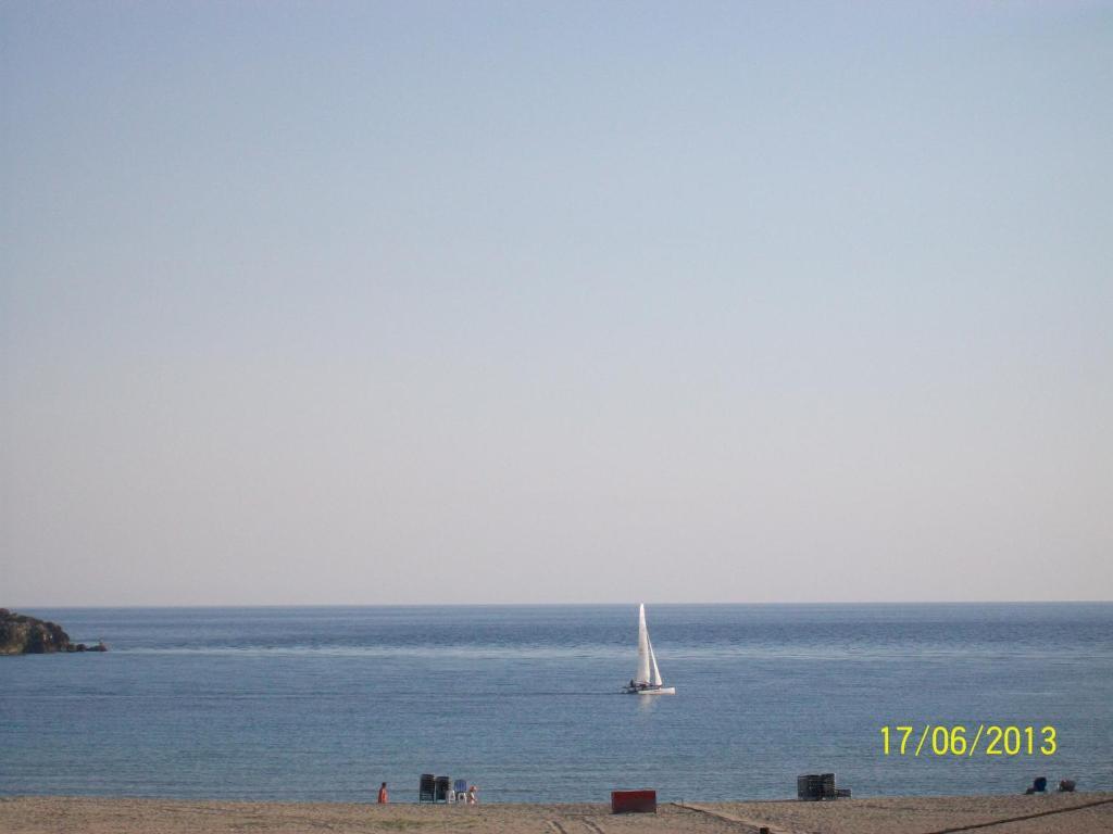 Hotel Spiros أموديا المظهر الخارجي الصورة