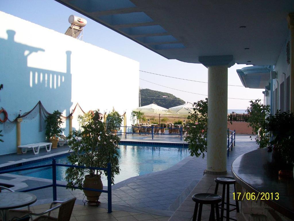 Hotel Spiros أموديا المظهر الخارجي الصورة