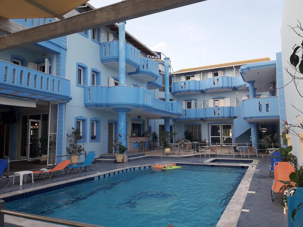 Hotel Spiros أموديا المظهر الخارجي الصورة